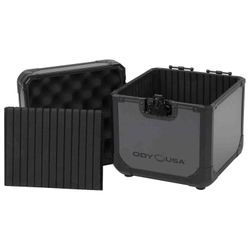Odyssey K7060BLG Utility Case for 60 7″ Vinyl Records - Black Gray