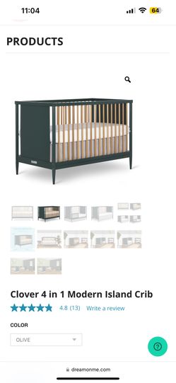 4 In 1 Baby Crib For Sale