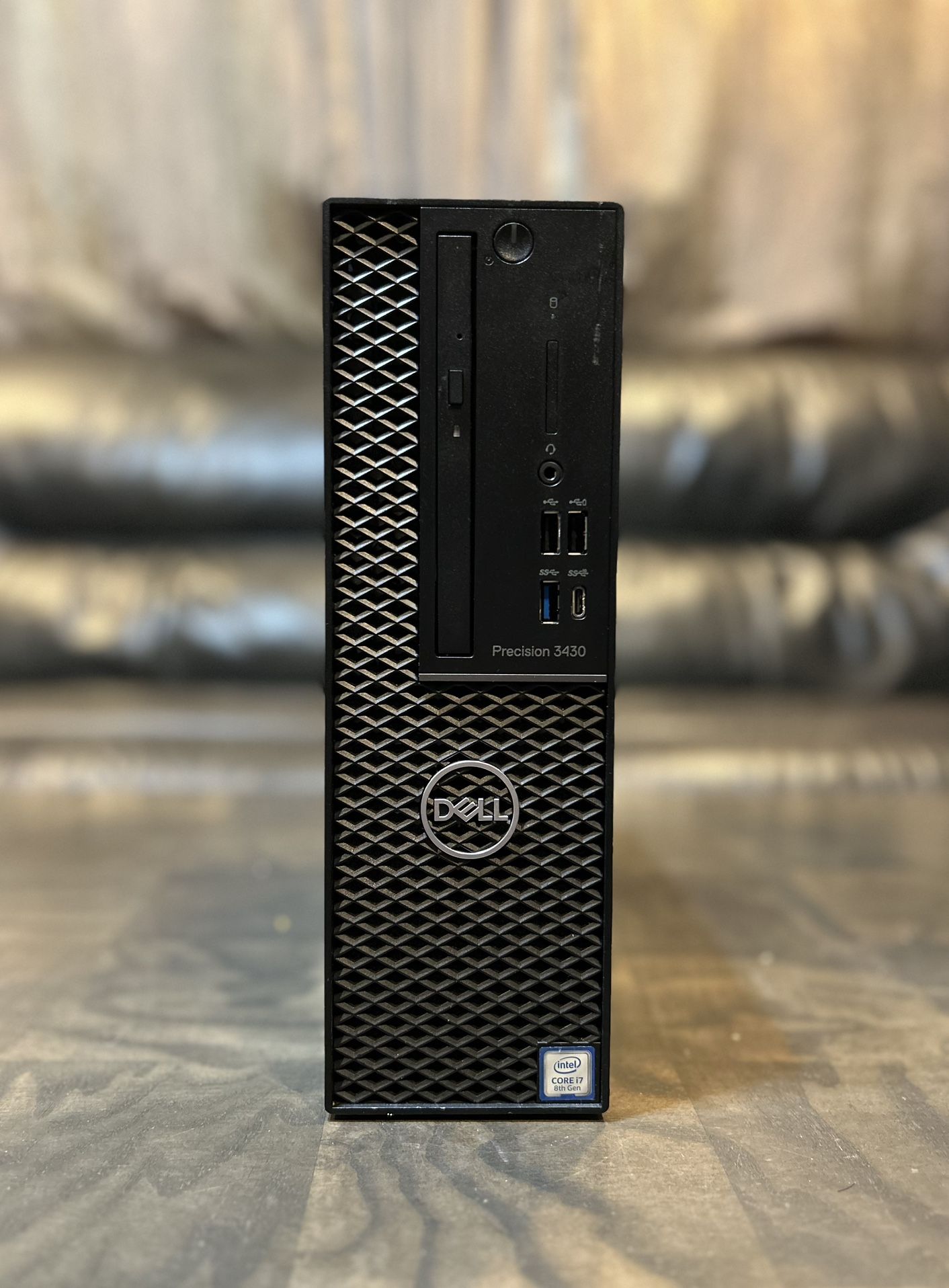 Excellent DELL Precision 3430 SFF Core i7 8th gen 32GB RAM 512GB SSD Windows 11 dual display desktop computer