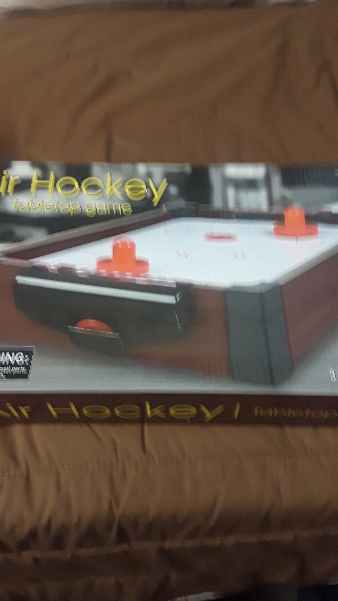 AIR HOCKEY table top game NEW IN THE BOX check out all pictures