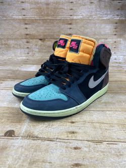 Nike Air Jordan 1 Retro High OG Tokyo Bio Hack Multicolor 555088-201 Mens 10.5