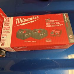 Milwaukee Battery And Charger 