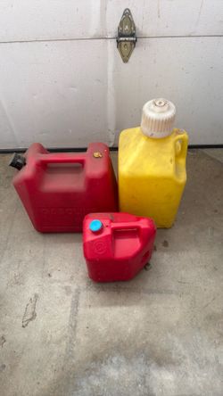 Miscellaneous gas jugs