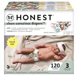 Honest size 3 Diapers