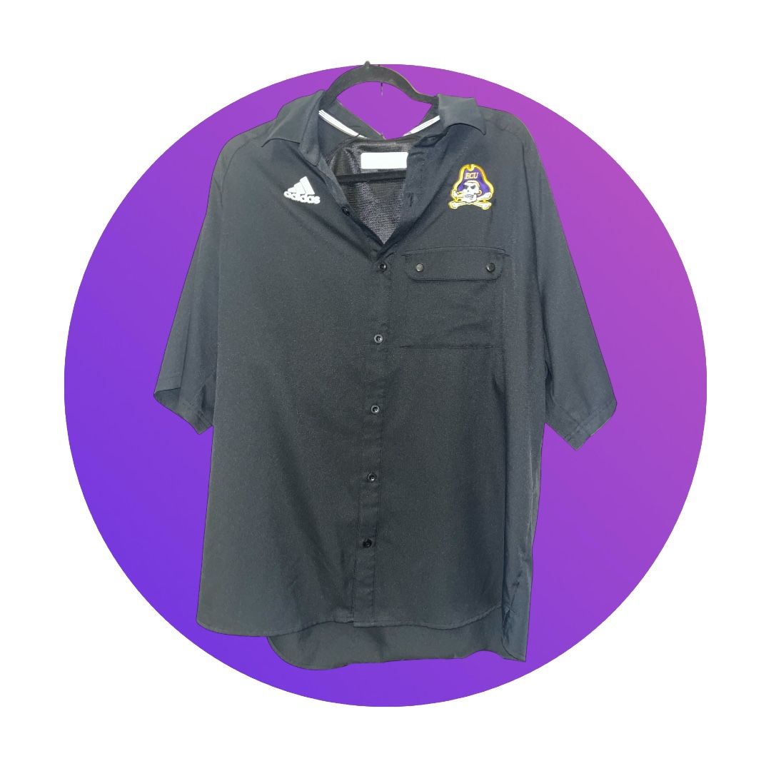 Men’s Adidas College Button Up