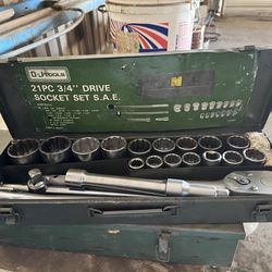 3/4” socket set