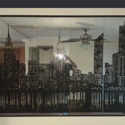 Twin Towers  Glass Rare 7pce XXL NY  