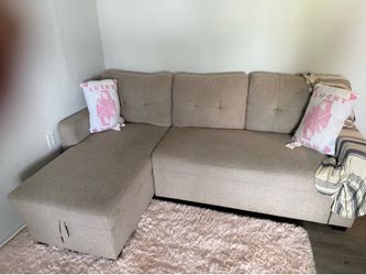 Small couch with storage