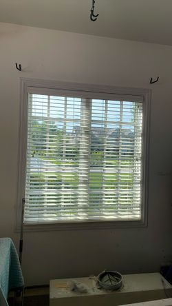 Two window treatments $30 for both