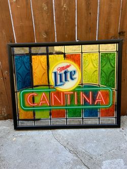 Miller lite cantina frame