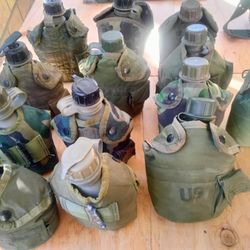 US Military Water Canteens 