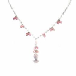 Tourmaline & Quartz Necklace 925