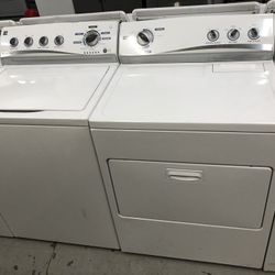Kenmore top loader set washer and dryer