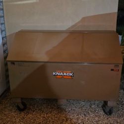 Knaack Box  KNAACK 30-in W x 60-in L x 28-in H Steel Jobsite Box