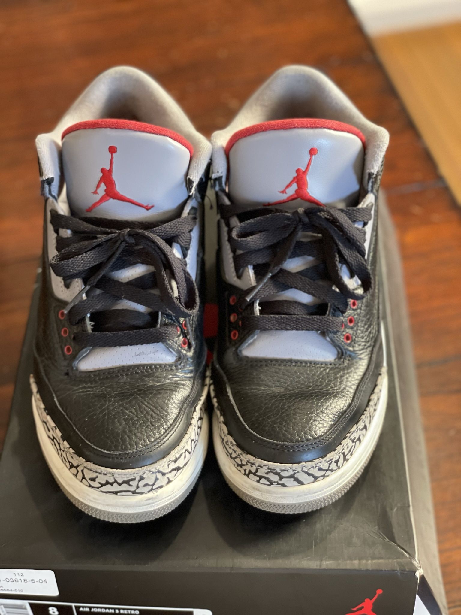 Air Jordan 3 Retro 'Cement' 2011 Size 8