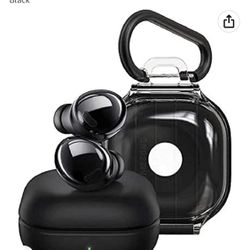 Samsung Galaxy Buds Pro SM-R190 True Wireless Bluetooth Earbuds + Water Resistant Cover - Phantom Black