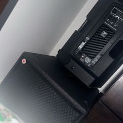 Selling My 15” Bass And 12” Top Yorkville And Flex 10 Band New Controller In Case 