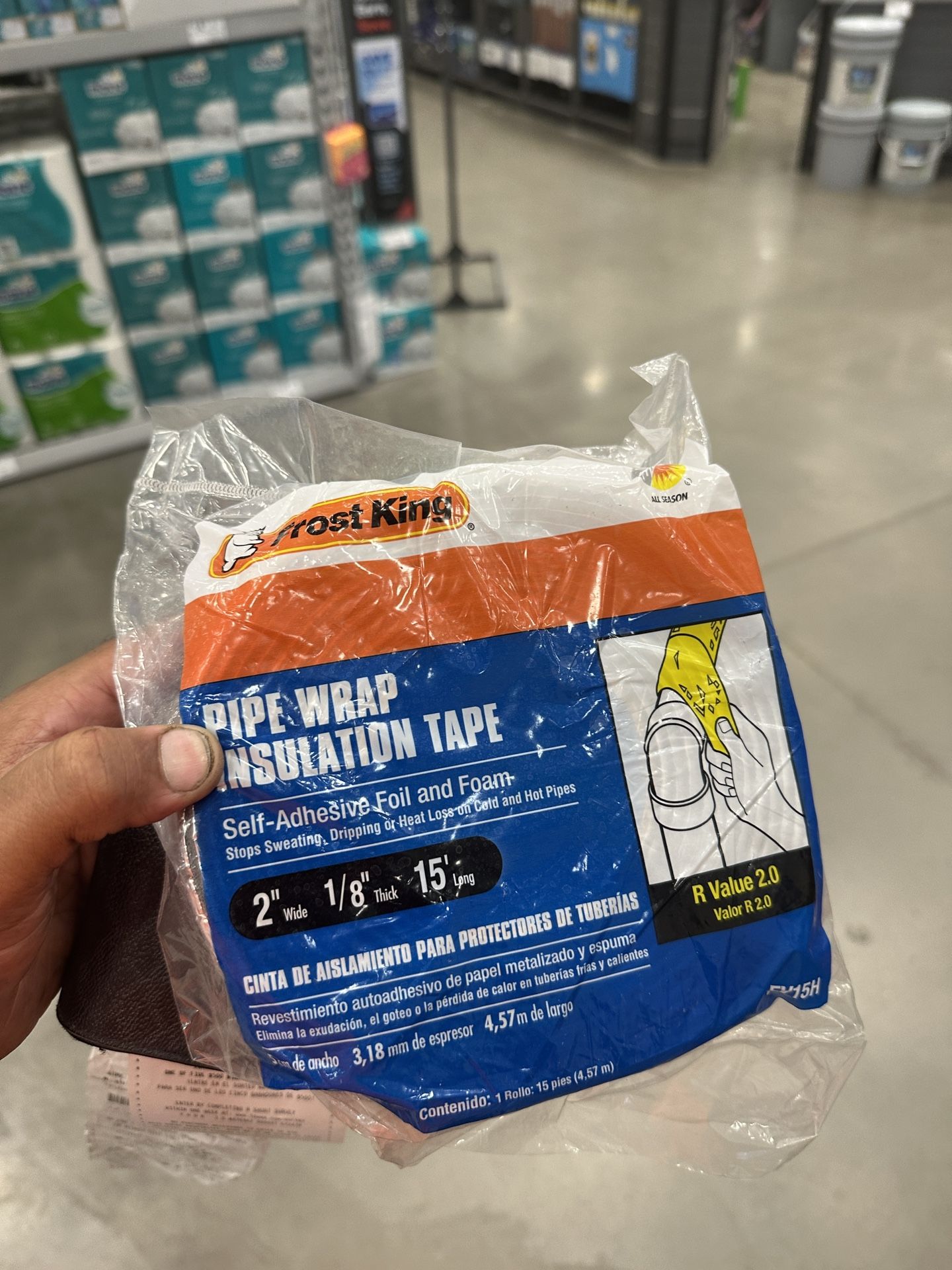 Frost King Pipe Wrap Insulation Tape