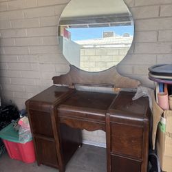 wood Vanity ! for sale ! art deco 