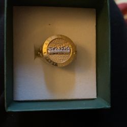 Last Supper Ring 5.3 Grams Of Gold  14K Gold Size 6.5