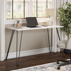 Writing Desk, White & Black