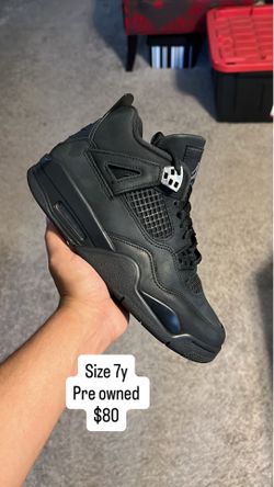 Jordan 4 black cat 7y