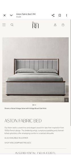 RH Bed with Mattress