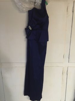 Dark blue elegant dress