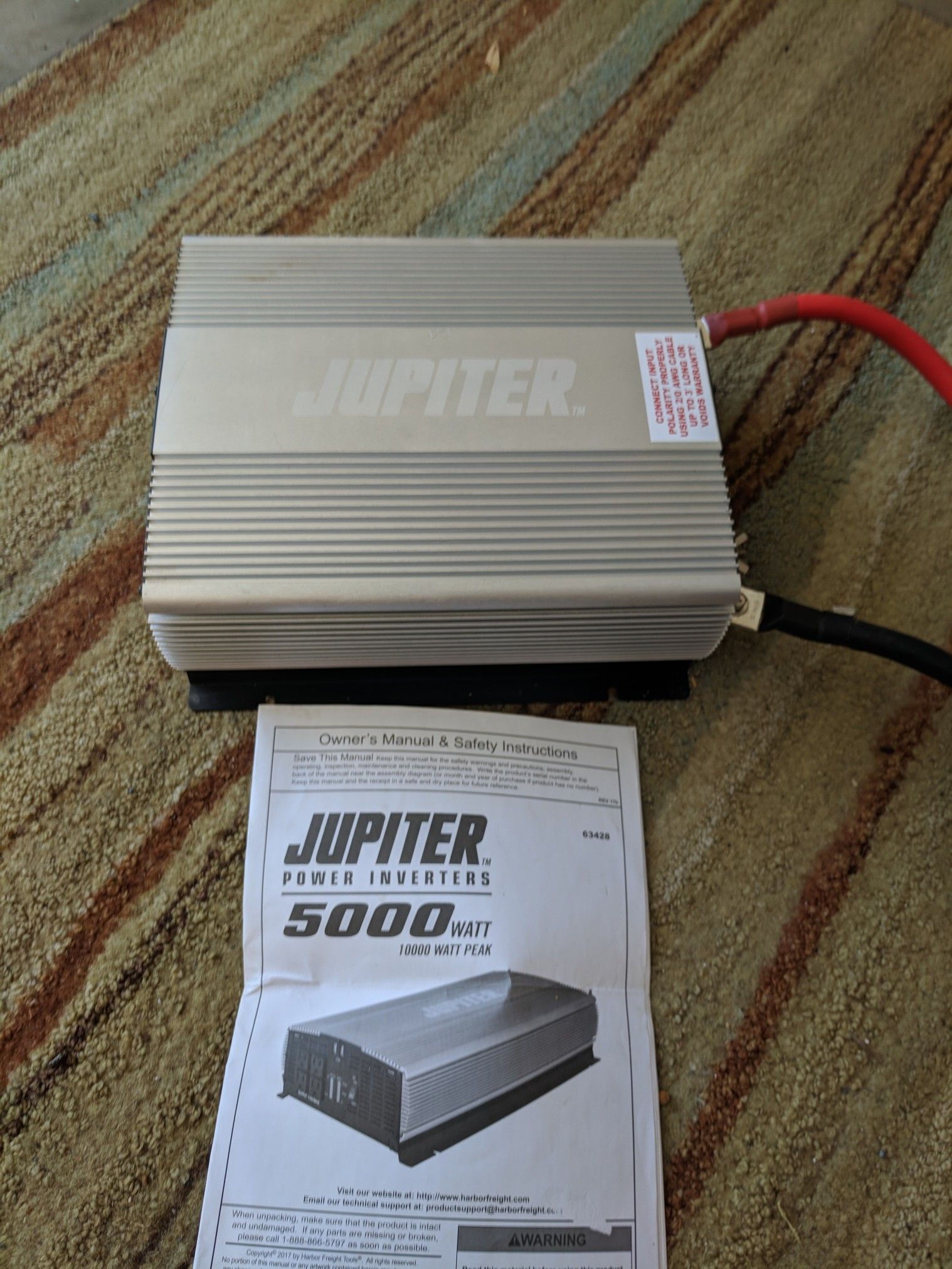 Jupiter 5,000 watt inverter