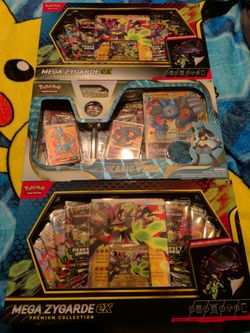 3 sealed premium collection boxes