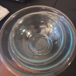 Glass Bowl And Stainless Steel 