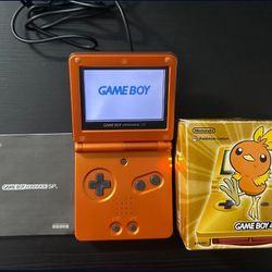 gameboy advance sp torchic (CIB) - Japan