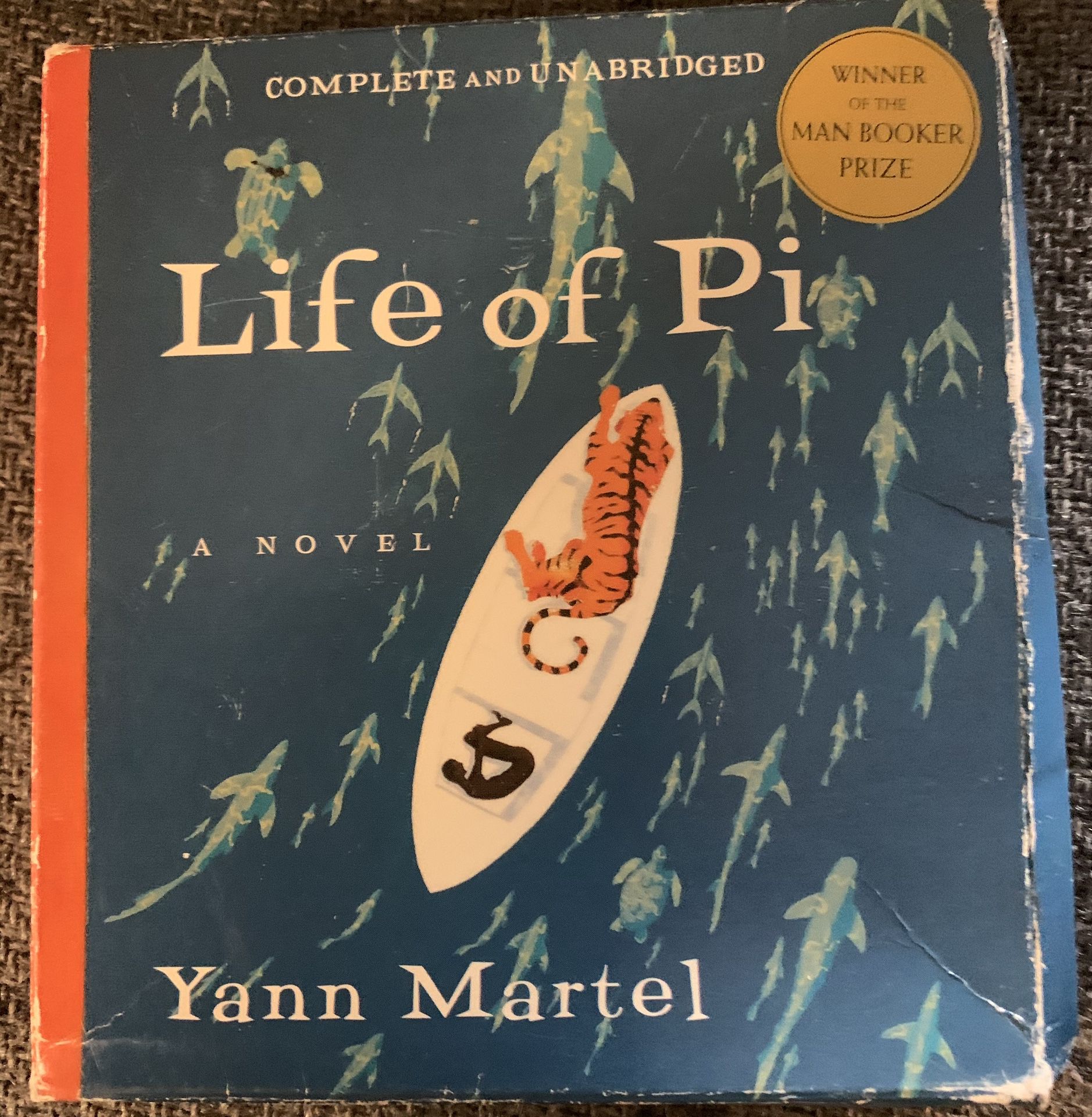 Yan MARTEL / LIFE OF PI Advance Reading Copy 1st 2001 Audio book