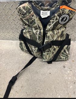 Mustang survival jacket;  child size 30 to 50 lbs … $20