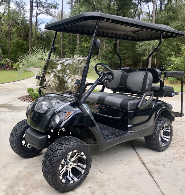 Yamaha golf cart lifted. Custom. Price reduced for Sale in Lecanto, FL ...