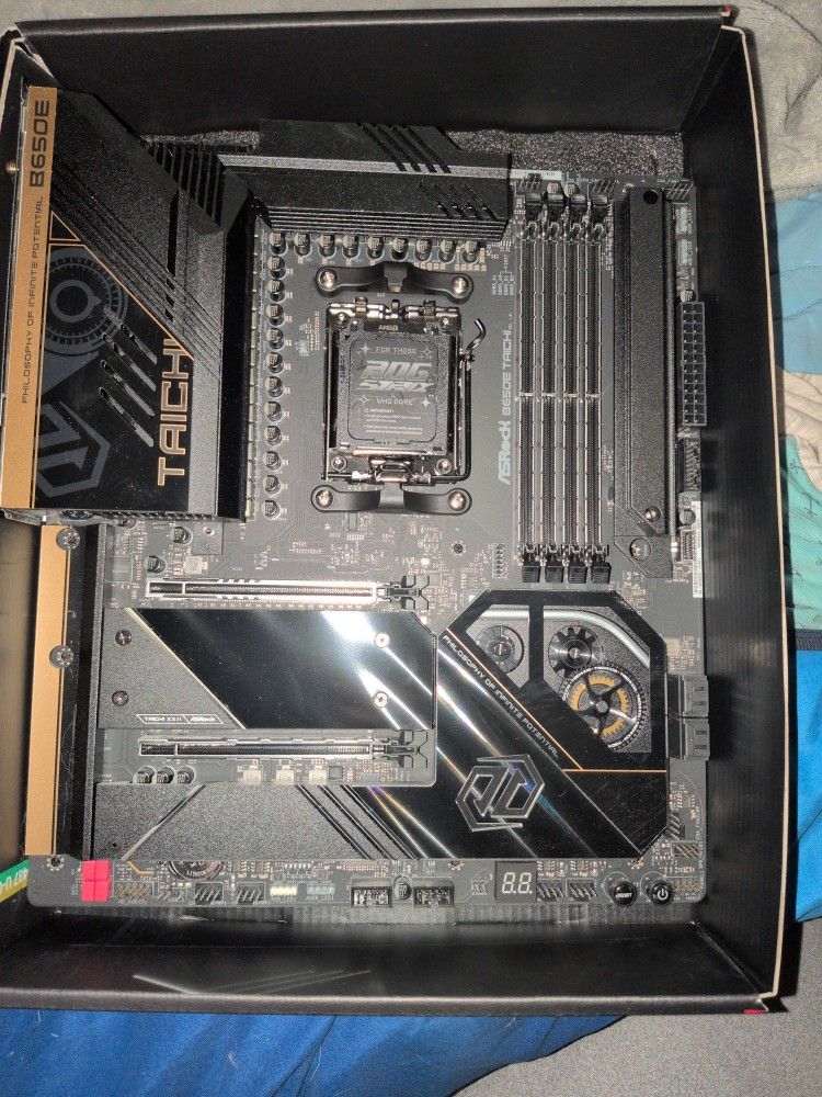Asrock B650E Motherboard. AM5