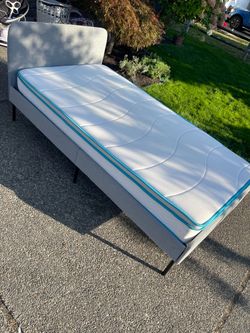 Twin bed and bed frame