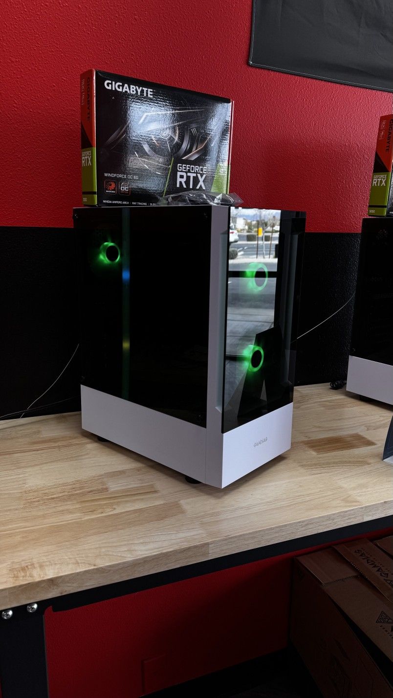 RTX 3050 Custom Gaming PC. No Credit Financing Available With Only $50 Down!