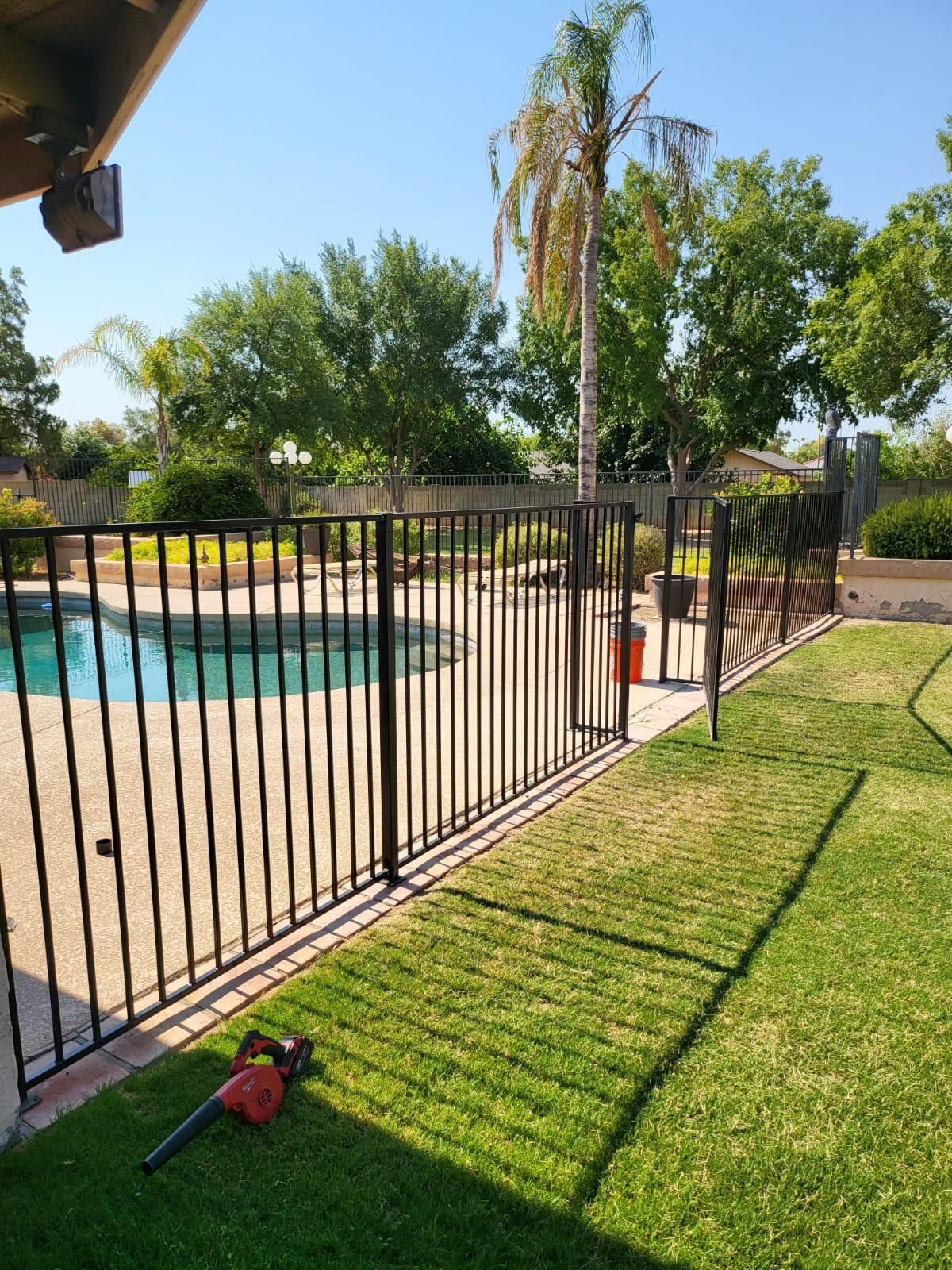 Temp Pool Fence