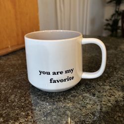 “You Are My Favorite” Mug