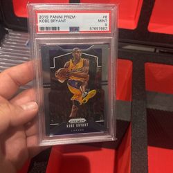 2019 Panini Prizm Kobe Bryant #8 PSA 9
