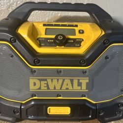 Dewalt 20v Bluetooth Stereo (wireless/wired Option) Like New! Comes With Battery 