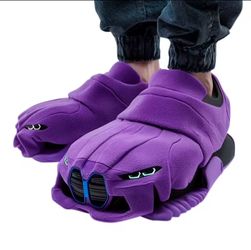 Indoor Car slippers with Velvet Warm slippers Winter Soft Bottom Nonslip Home Car Model slippers