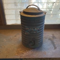 Antique Artic Boy Cooler
