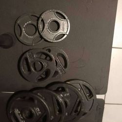 Olympic Weights, Bars, Bumper Plates, Station Tower, Step Platform, Squat Rack, Total Gym, Adjustable Bench 