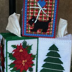 Holiday Tissue Boxes 
