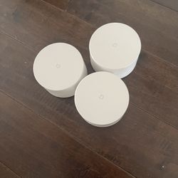 Google WiFi Model AC-1304 Mesh Router System 3 pack