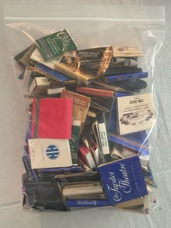 Vintage Advertising Matchbook Lot Bulk Hotel Restaurant Casino Matches