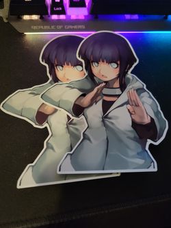 Naruto Hinata Stickers 2 Pack