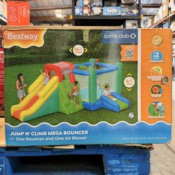 Best way Jump N’ Climb Mega Bounce House Brand New In Box 